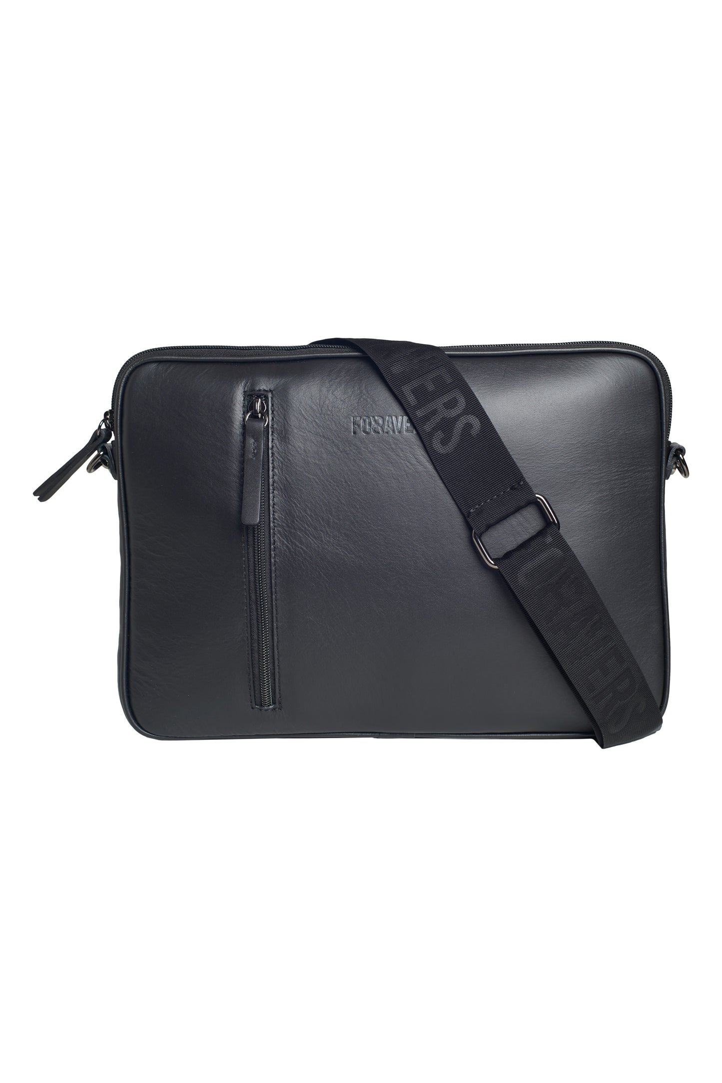 Lap-top case w/front zip